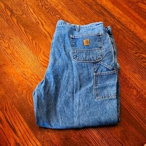 Carhartt Men's Blue Jeans 48X30